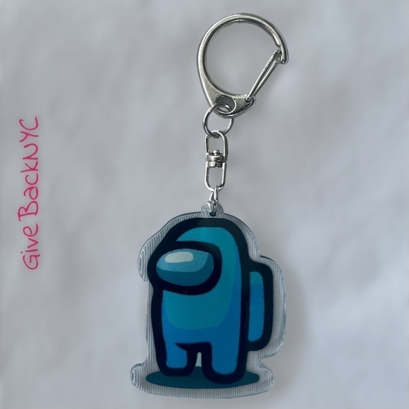 Among Us Crewmate Keychain - Picture 2 of 4